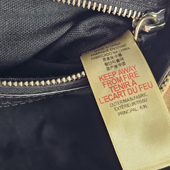 Burberry Star Sequin Canvas Backpack - Picture 7 of 9